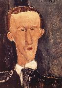 Portrait of Blaise Cendras, Amedeo Modigliani